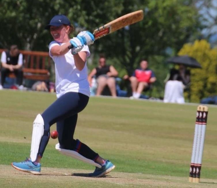 Pam Asson - hitting out